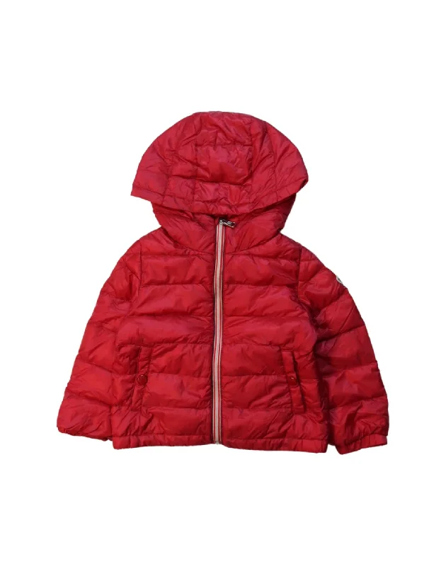 Moncler Puffer Jacket 9-12M Women's fall jackets