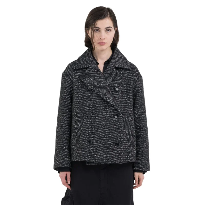 Replay Women's Double-Breasted Wool Jacket Women's elegant jackets