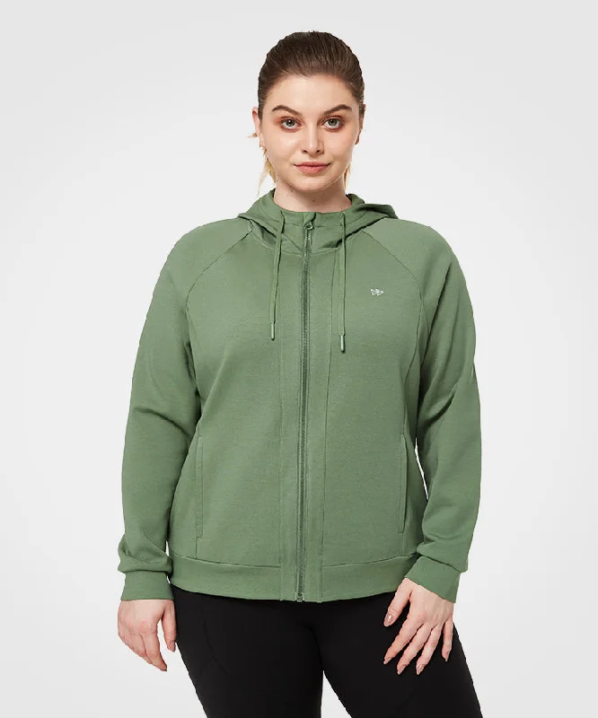 Shift Mock Neck Thumbhole Full Zip Jacket | Women's Sports Jacket Women's H&M jackets