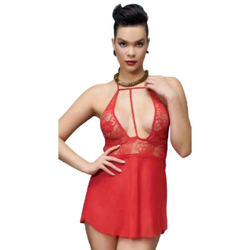 Bridal Red Nightwear Women Short Net Nighty Hot Transparent Women Short Sexy Nighty Cozy pajama sets