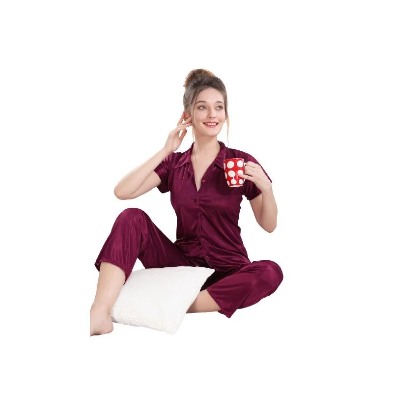 Silk nightwear for Ladies in Pakistan | Sexy Nighty for Women online in Pakistan Calvin Klein pajama sets