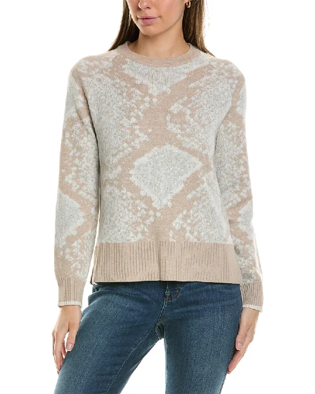 Alashan Cashmere Ziggy Cashmere-Blend Sweater Softest cashmere sweaters