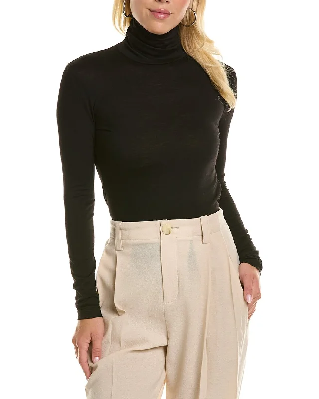 Max Mara Ospite Wool Top Zip-up sweaters