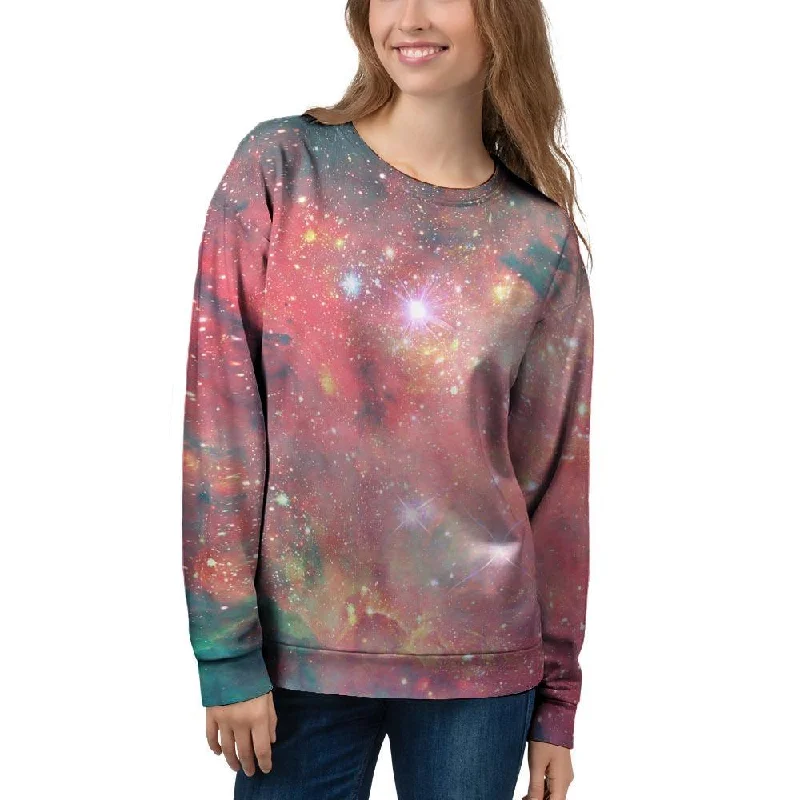 Red Cloud Galaxy Space Women's Sweatshirt Breathable sweaters