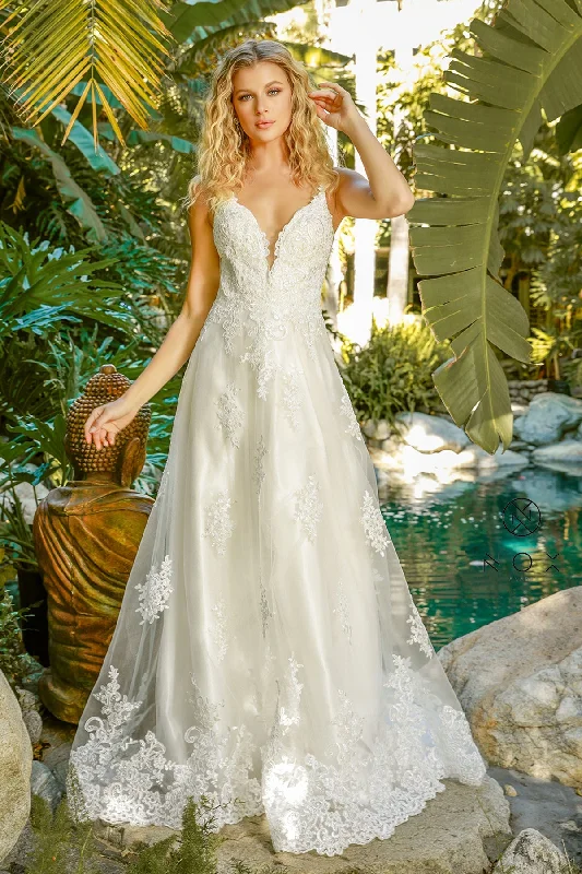 Ethereal Elegance: Shimmering Lace and Tulle Gown by Everlasting Elegance Boho Chic Gown