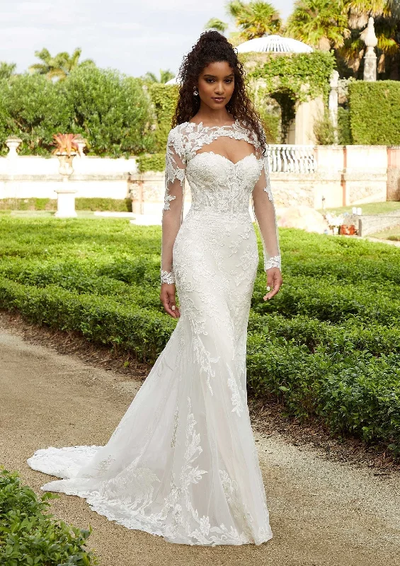 Morilee Fabrizia Wedding Dress Lace Wedding Dress