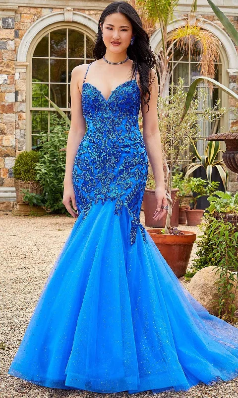 Mori Lee 47011 - Sleeveless Low-cut Sweetheart Neckline Long Gown Casual party dresses