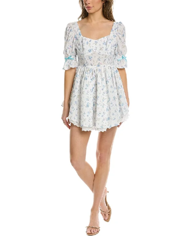 Moonsea Mini A-Line Dress Mini Skirt Look