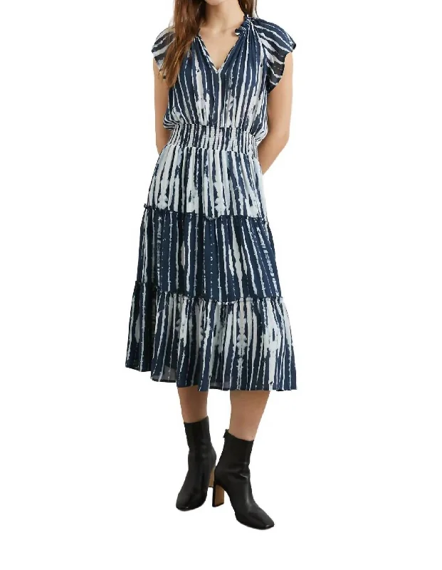 Amellia Dress In Indigo Nile Boho unclassified dresses