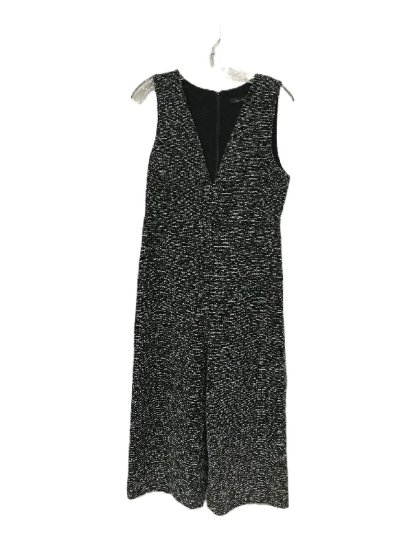 Black & White Jumpsuit By Zara, Size: S Engagement unclassified dresses