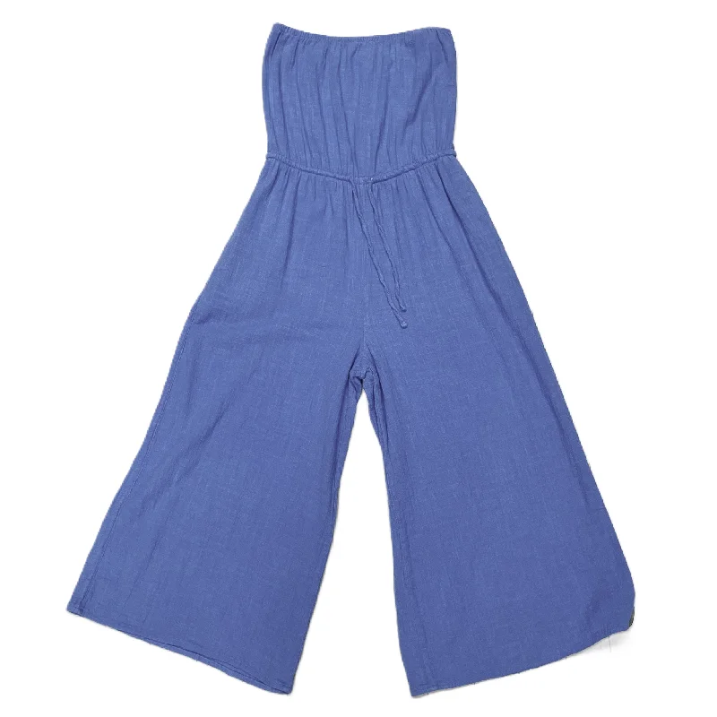 Blue Jumpsuit By Aerie, Size: M Cocktail unclassified dresses