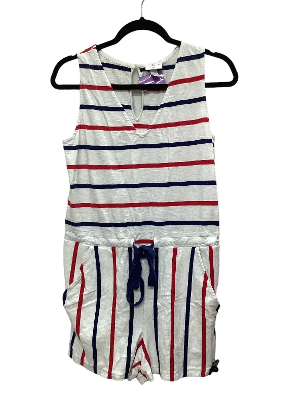 Blue & Red & White Romper Vineyard Vines, Size Xl Silk unclassified dresses