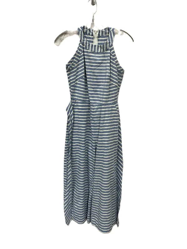 Blue & White Jumpsuit By Blue and white, Size: S Mesh unclassified dresses