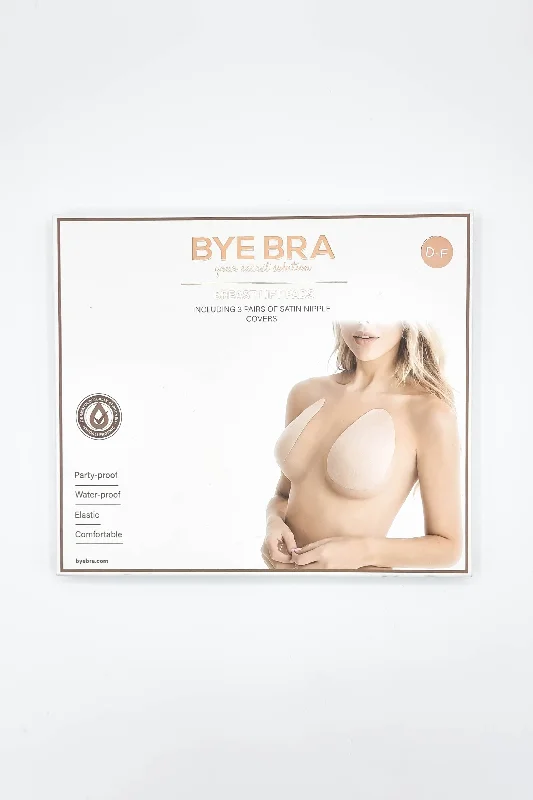 Bye Bra Breast Lift Pads | With Satin Nipple Covers Striped unclassified dresses