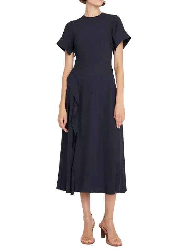 Cassia Dress In Midnight Winter unclassified dresses