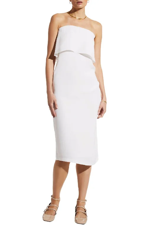 Chloe Dress In White Sand Anniversary unclassified dresses