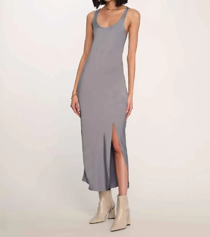 Dottie Dress In Mineral Halter unclassified dresses