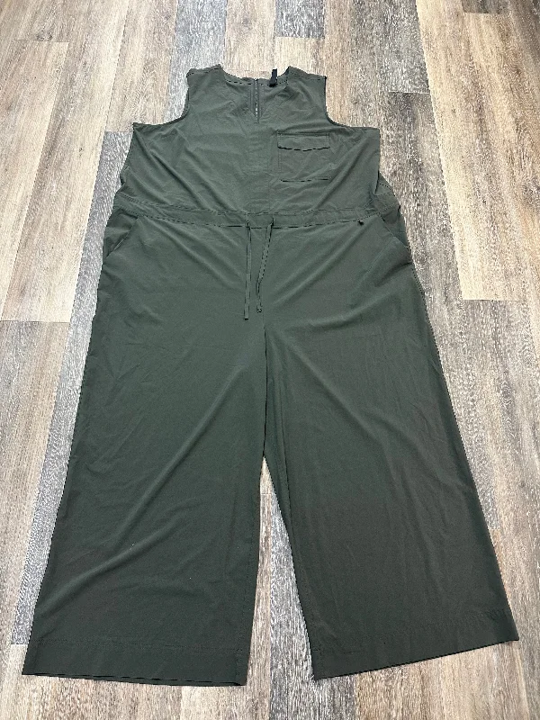 Green Jumpsuit Athleta, Size 3x Office unclassified dresses