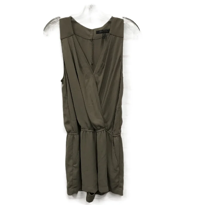 Green Romper By Bcbgmaxazria, Size: S Cocktail unclassified dresses