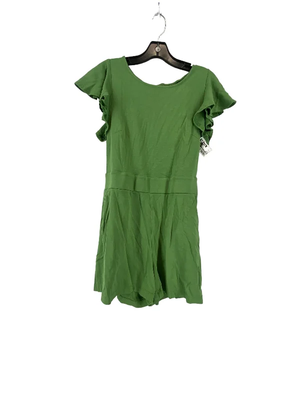 Green Romper New York And Co, Size M Cocktail unclassified dresses