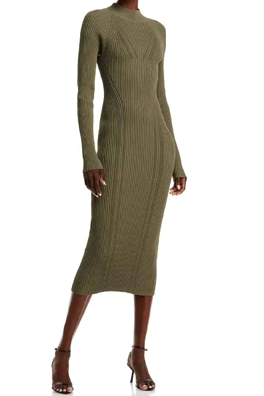 Halle Dress In Dark Sage Best-selling unclassified dresses