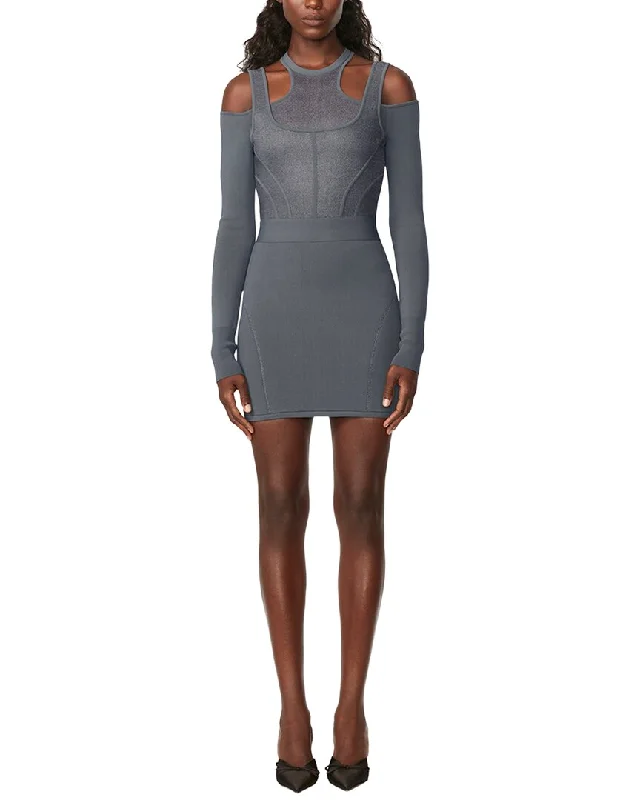 Hervé Léger Knit Dress Smocked unclassified dresses