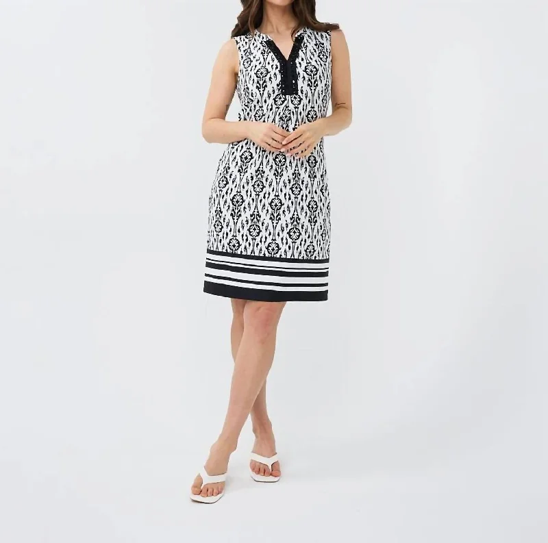 Ikat Dress In Print High-low unclassified dresses