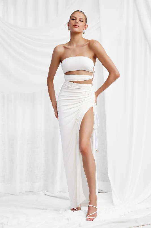 Luiz Dress - Ivory Wrap unclassified dresses