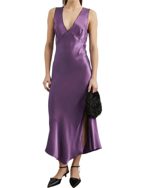 Monique Dress In Amethyst Short unclassified dresses