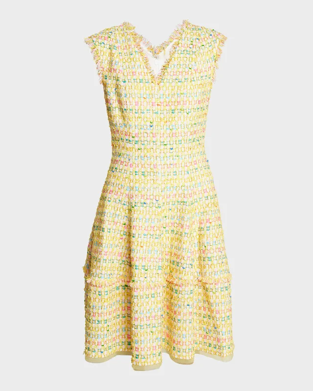 Mosaic Tweed Fashionable unclassified dresses