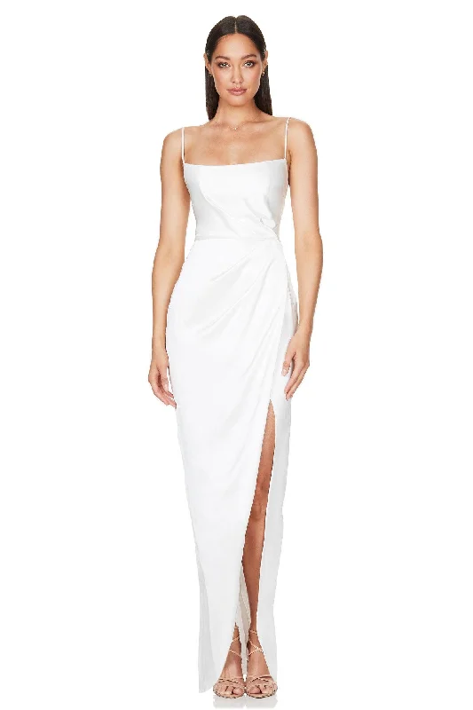 Nookie Amelia Gown - White Breathable unclassified dresses