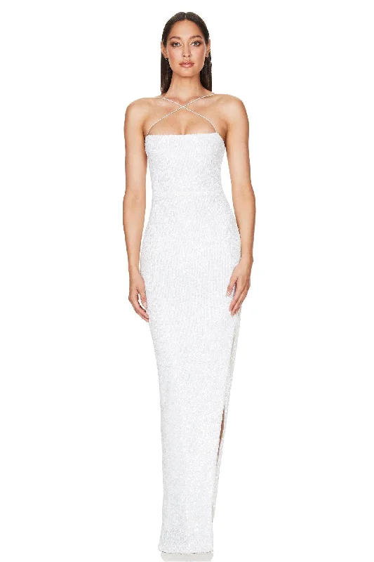 Nookie Leilani Gown - White Holiday unclassified dresses