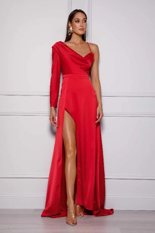 Pearl Gown - Red Fashionable unclassified dresses