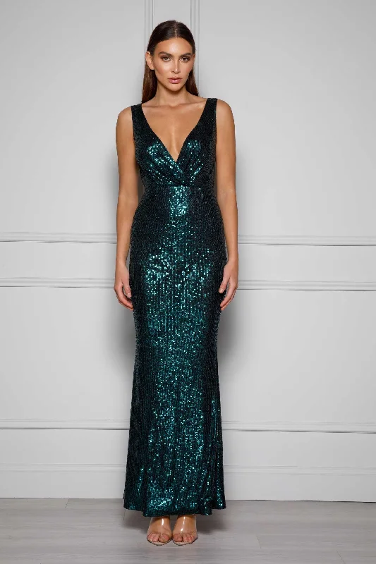 Prinnie Gown - Emerald Graduation unclassified dresses