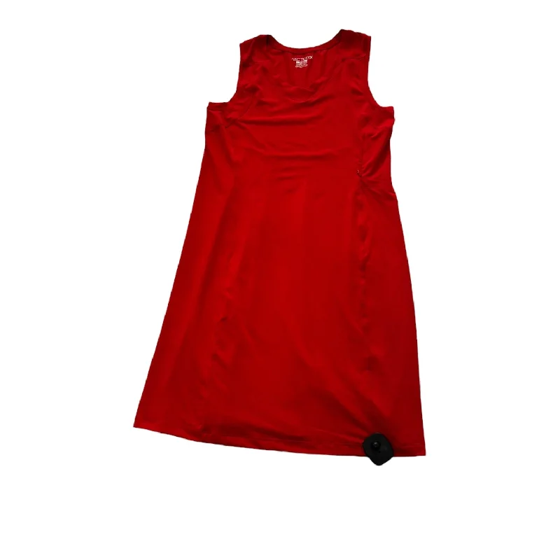 Red Athletic Dress Arctaryx, Size M Flowy unclassified dresses