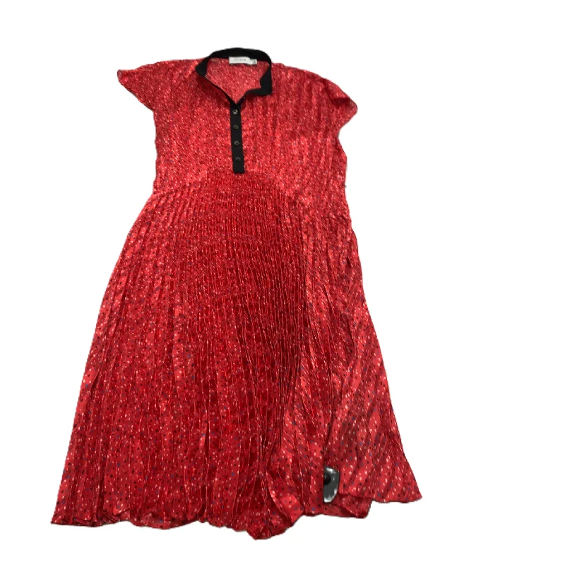 Red  Dress Designer By Coach  Size: Xxs Everyday wear unclassified dresses