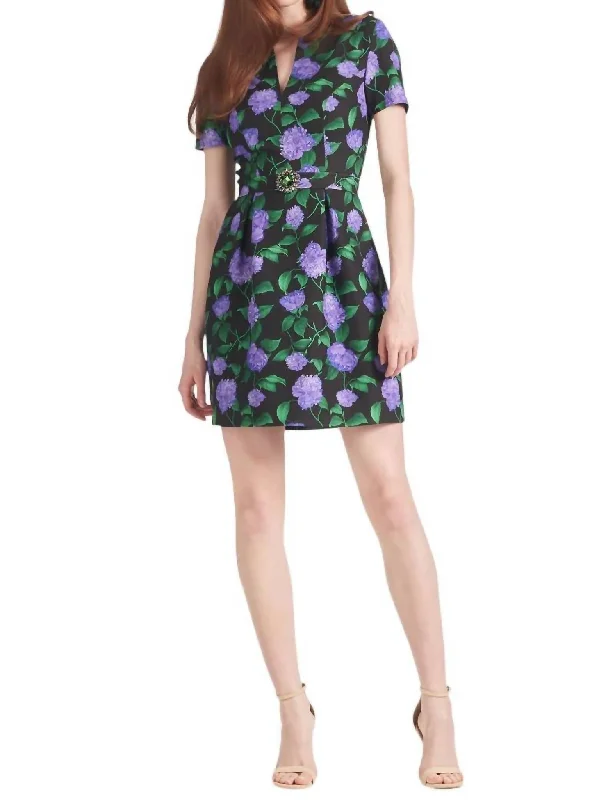 Rue Dress In Violet Garden Minimalist unclassified dresses