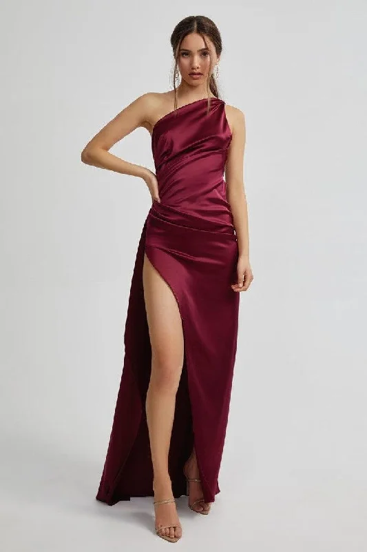 Samira Dress - Burgundy Tulle unclassified dresses