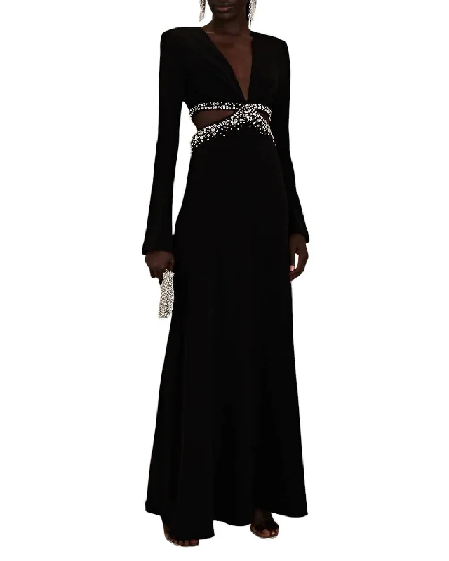 Trina Dress In Black Discounted unclassified dresses