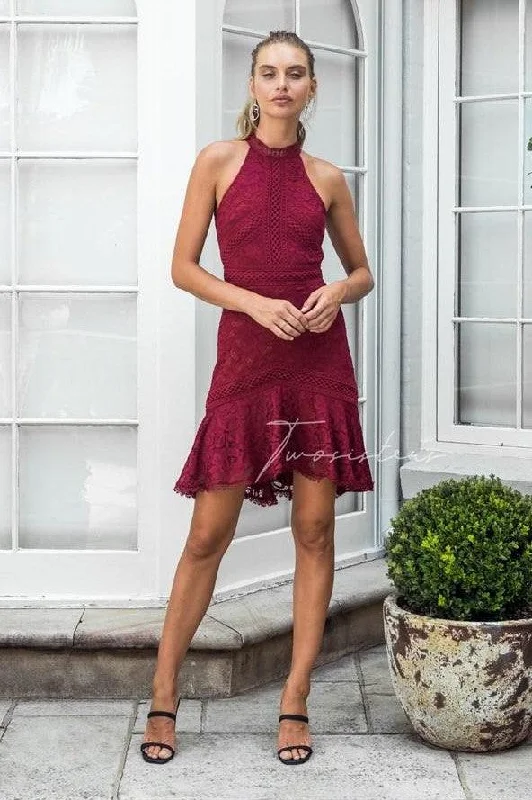 Violet Dress - Red Date night unclassified dresses