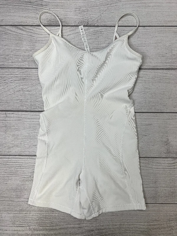 White Romper Lululemon, Size M Gothic unclassified dresses