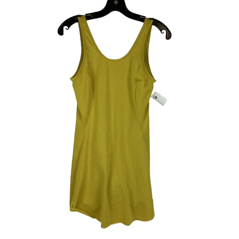 Yellow Athletic Dress Dsg Outerwear, Size S Bodycon unclassified dresses