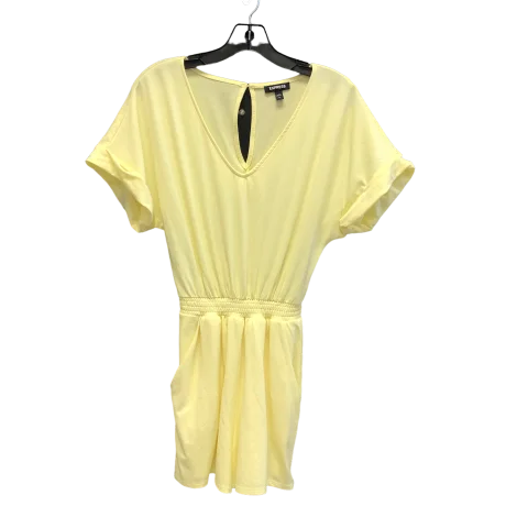 Yellow Romper Express, Size Xs Printed unclassified dresses